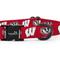 Show in main carousel: ShopInstaPets Wisconsion Badgers Adjustable Dog Collar, Medium: 19-in neck, 3/4-in wide slide 3 of 4