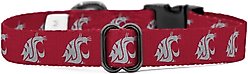 ShopInstaPets Washington State Cougar Adjustable Dog Collar, Large: 22-in neck, 1-in wide slide 2 of 4