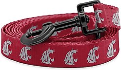 ShopInstaPets Washington State Cougar Dog Leash, 6-ft long, 1-in wide