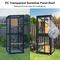 Show in main carousel: TIMHAKA Catio Outdoor Playpen Cat House, Black slide 4 of 9