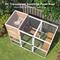 Show in main carousel: TIMHAKA 4 Tier Catio Outdoor Cat House, White/Brown slide 6 of 7