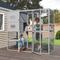 Show in main carousel: TIMHAKA 4 Tier Catio Outdoor Cat House, Grey slide 7 of 7