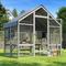 Show in main carousel: TIMHAKA Weatherproof Catio Outdoor Cat House, Grey slide 1 of 8