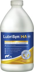 LubriSyn HA Plus MSM Joint Health Liquid Dog, Cat & Horse Supplement, 64-fl oz bottle