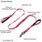Show in main carousel: Eddie Bauer Flat Reflective Dog Leash with Assist Handle, 6-ft long, 1-in wide, Red slide 2 of 3