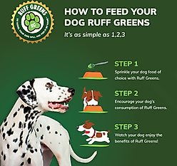Ruff Greens VitaSmart Multivitamin Dog Supplement, 6.9-oz bag slide 2 of 5