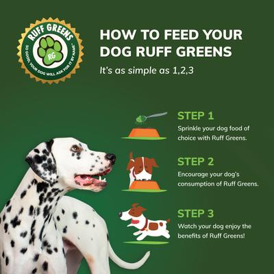 Show full view: Ruff Greens VitaSmart Multivitamin Dog Supplement, 6.9-oz bag slide 4 of 7