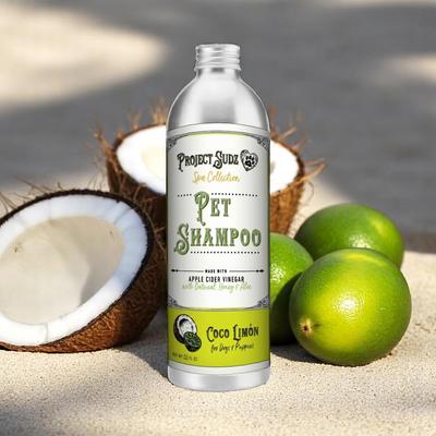 Show full view: Project Sudz Spa Collection Coco Limone Liquid Dog Shampoo, 10-fl oz bottle slide 2 of 3