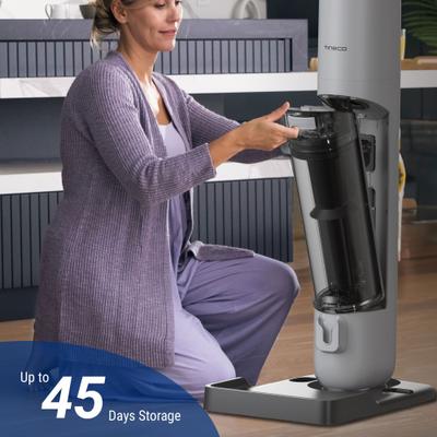 Show full view: Tineco GO Station Cordless Stick Vacuum with Auto, Empty Charging Station, Grey/Black slide 4 of 9