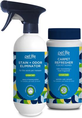 Show full view: Pet Life Unlimited Carpet Refresher, Juniper Leaf Scent, 16-oz bottle slide 6 of 10