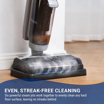 Show full view: Tineco GO H2O Steam Floor Washer Corded, Grey/Black slide 5 of 6