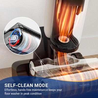 Show full view: Tineco Floor Washer Flashdry Cordless Mop & Vacuum Cleaner, 6 Series, Black slide 7 of 9