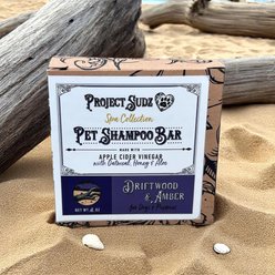 Project Sudz Spa Collection Driftwood & Amber Dog Shampoo Bar, 4-oz box slide 2 of 3