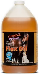 Sammy's Shiny Coat Flaxseed Oil Liquid Supplement for Horses, 1-gal slide 1 of 3
