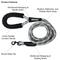Show in main carousel: Eddie Bauer Round Braided Rope Dog Leash with Foam Handle, 6-ft long, 1/2-in wide, White slide 2 of 2