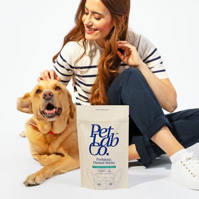 Show full view: PetLab Co. Prebiotic Dental Sticks Dog Dental Chews, 24 count slide 9 of 11