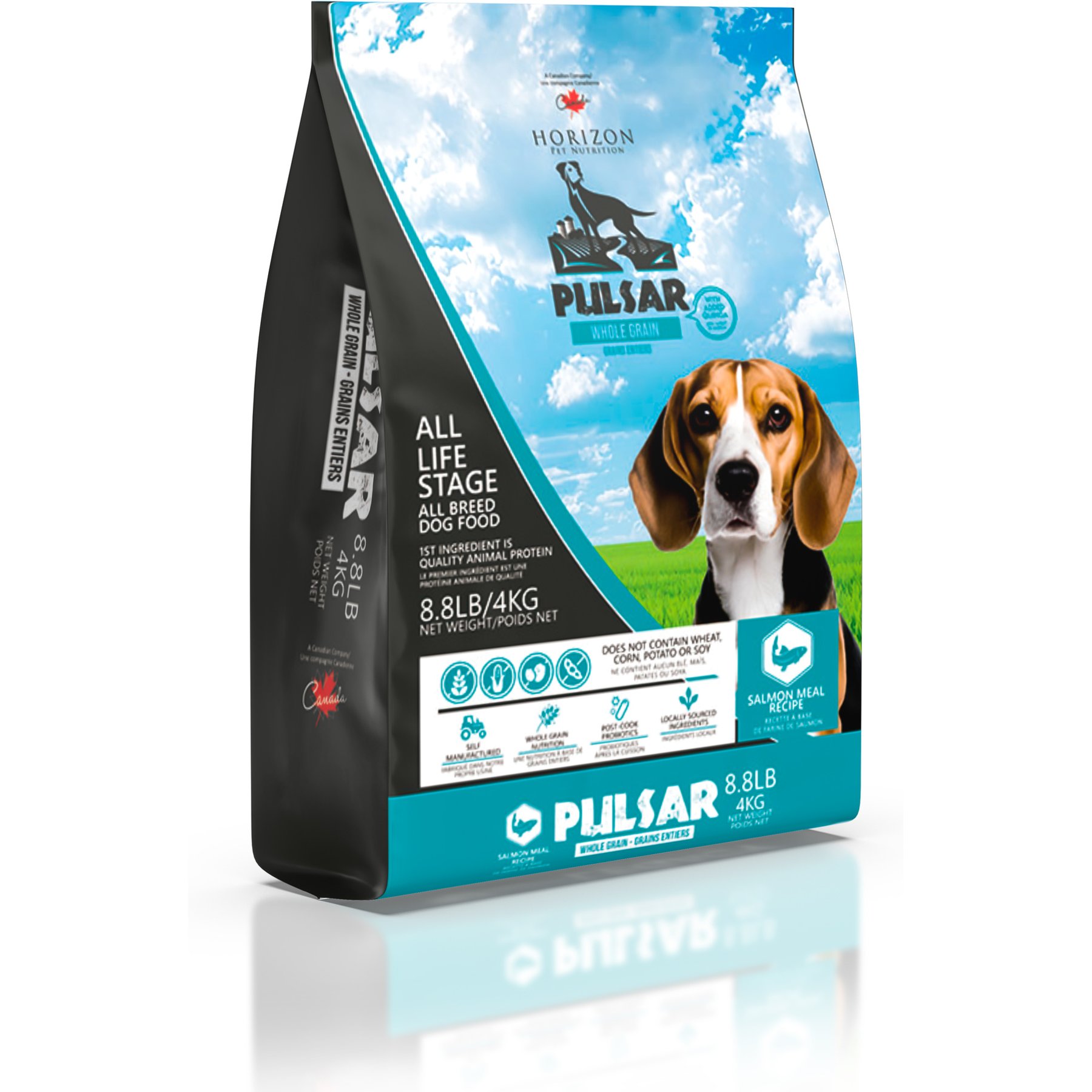Horizon Pulsar Salmon Whole Grain Dry Dog Food, 8.8-lb bag
