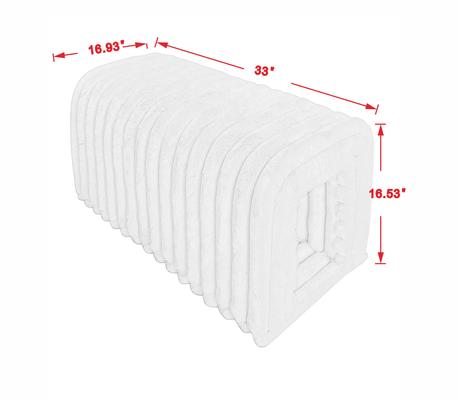 Show full view: Cesicia Storage Bench Cat House, Rustic Brown slide 7 of 7