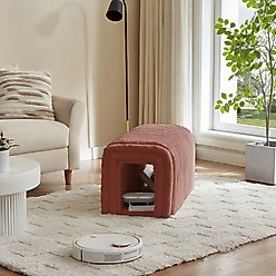 Cesicia Storage Bench Cat House, Rustic Brown