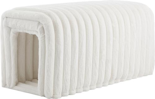 Show full view: Cesicia Storage Bench Cat House, Beige slide 5 of 7