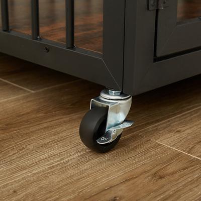 Show full view: Cesicia Wrought Iron Furniture Style Dog Crate slide 6 of 6