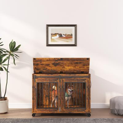 Show full view: Cesicia Sliding Door Furniture Style Dog Crate slide 8 of 8