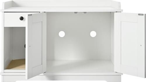 Show full view: Cesicia Indoor Side Table Cat Litter Box Enclosure slide 6 of 7