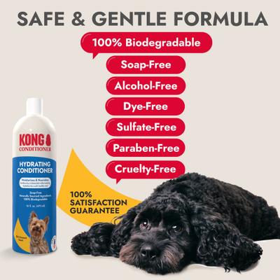 Show full view: KONG Hydrating Dog Conditioner, 16-oz bottle slide 3 of 8