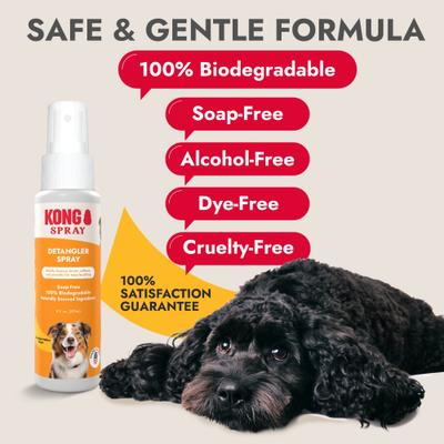 Show full view: KONG Detangler Spray for Dogs, 8-oz bottle slide 3 of 8