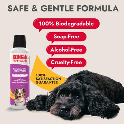 Show full view: KONG Exfoliating Dog Face Wash, 8-oz bottle slide 3 of 7