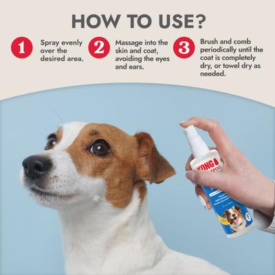 Show full view: KONG Leave-In Waterless Dog Shampoo, 8-oz bottle slide 6 of 7