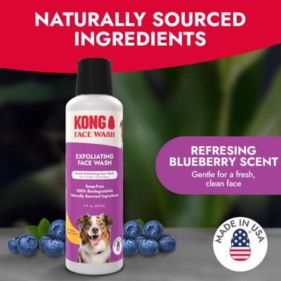 Show full view: KONG Exfoliating Dog Face Wash, 8-oz bottle slide 2 of 7