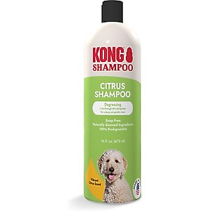 KONG Citrus Degreasing Dog Shampoo, 16-oz bottle