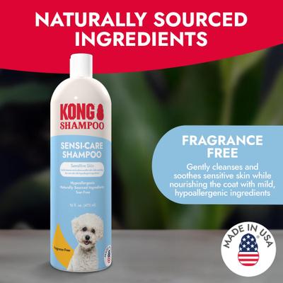 Show full view: KONG Sensi-Care Dog Shampoo, 16-oz bottle slide 2 of 8