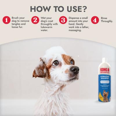 Show full view: KONG Hydrating Dog Shampoo, 16-oz bottle slide 6 of 8