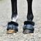Show in main carousel: WeatherBeeta Tough-Tec Prime Fleece Trim Rubber Bell Horse Boots, Black/Black, Medium slide 1 of 7