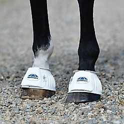 WeatherBeeta Tough-Tec Prime Rubber Bell Horse Boots, White/White, Large