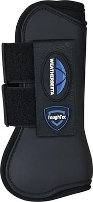 Show full view: WeatherBeeta Tough-Tec Prime Open Front Horse Boots, Black/Black, Large slide 4 of 5