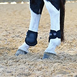 WeatherBeeta Tough-Tec Prime Fetlock Horse Boots, Black/Black, Medium