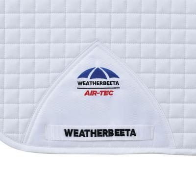 Show full view: WeatherBeeta Prime Air-Tec Dressage Horse Saddle Pad, White slide 2 of 7