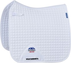 WeatherBeeta Prime Air-Tec Dressage Horse Saddle Pad, White slide 1 of 7