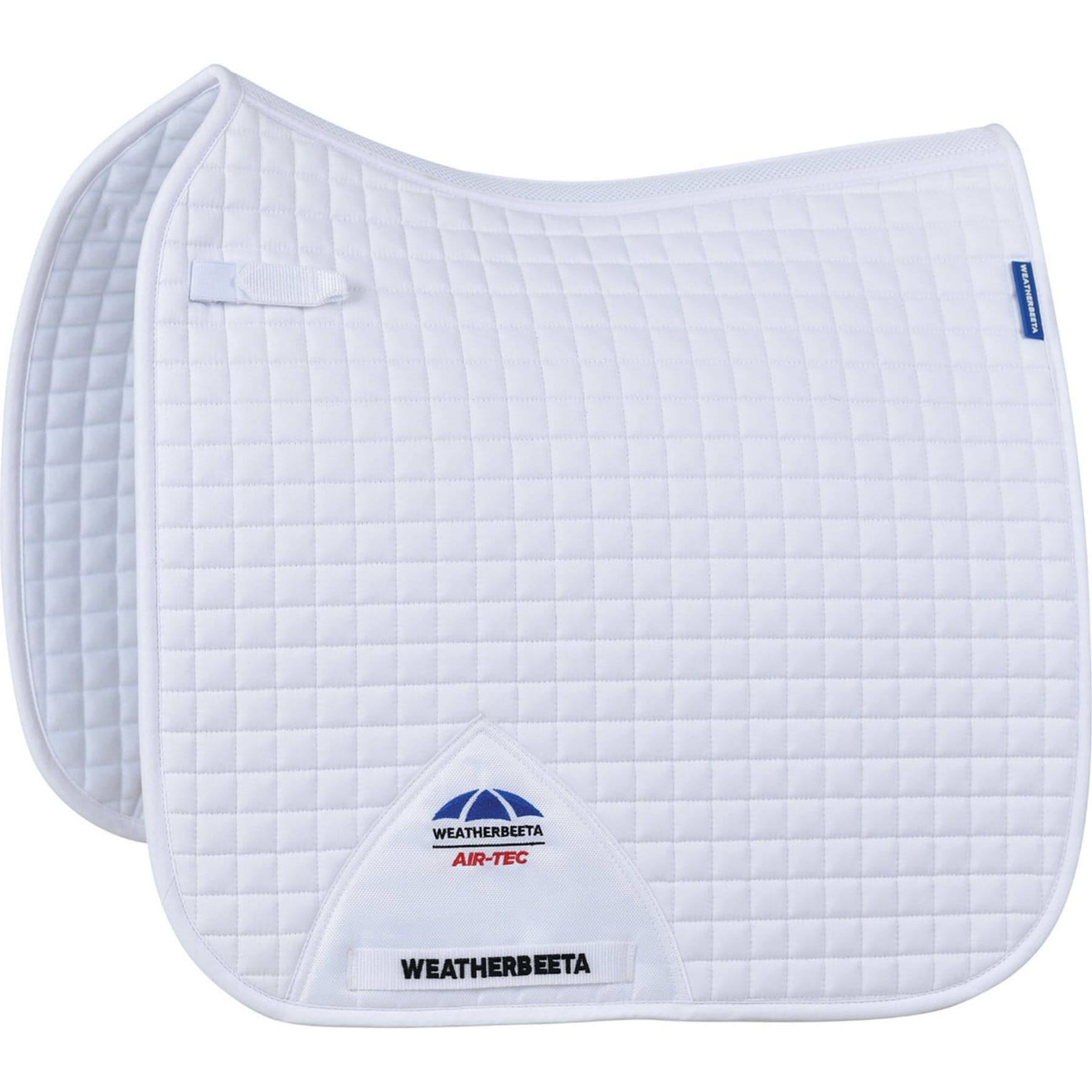 WeatherBeeta Prime Air-Tec Dressage Horse Saddle Pad, White