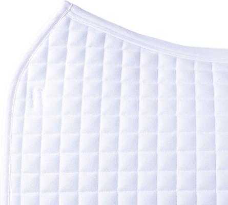 Show full view: WeatherBeeta Prime Air-Tec Dressage Horse Saddle Pad, White slide 3 of 7