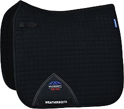 WeatherBeeta Prime Air-Tec Dressage Horse Saddle Pad, Black