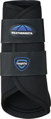 Show full view: WeatherBeeta Tough-Tec Prime Brushing Horse Boots, Black/Black, Medium slide 2 of 5
