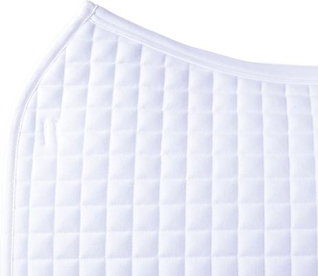 Show full view: WeatherBeeta Prime Air-Tec Jump Shaped Horse Saddle Pad, White slide 4 of 7