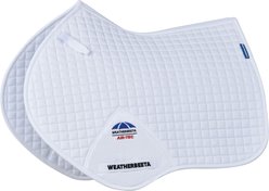 WeatherBeeta Prime Air-Tec Jump Shaped Horse Saddle Pad, White