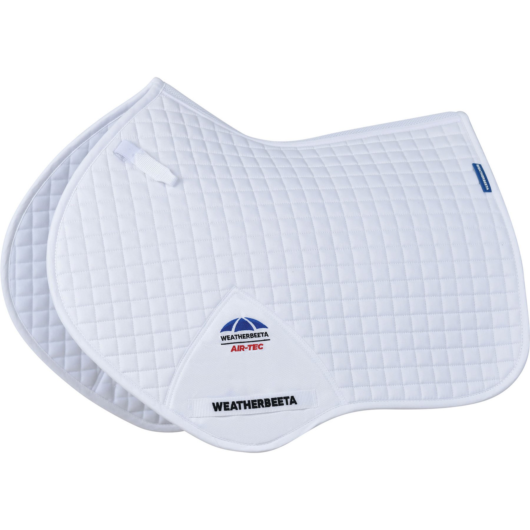 WeatherBeeta Prime Air-Tec Jump Shaped Horse Saddle Pad, White