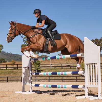 Show full view: WeatherBeeta Prime Air-Tec Jump Shaped Horse Saddle Pad, Black slide 6 of 6