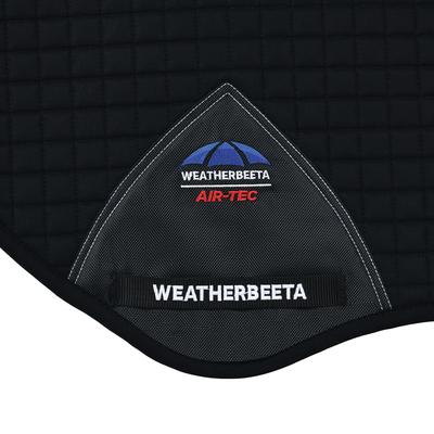 Show full view: WeatherBeeta Prime Air-Tec Jump Shaped Horse Saddle Pad, Black slide 2 of 6